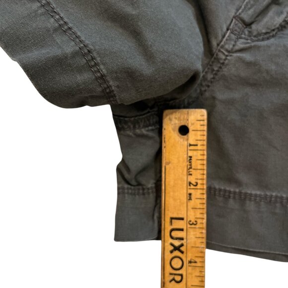 UNIONBAY Utility Shorts Junior Sz 3 Boy Fit 100% Cotton Union Bay Grey 6 Pockets - Picture 7 of 7